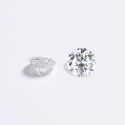 3.0ct-3.5ct सिंथेटिक सीवीडी लैब उगाया हीरा गोल आकार वीएस-वीवीएस आईजीआई प्रमाणित दिल और तीर
