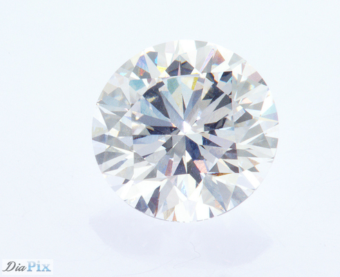 2.44ct गोल कट के रूप में बढ़ी सीवीडी सफेद लैब बनाया हीरा एफ वीवीएस 2 आईजीआई प्रमाणित