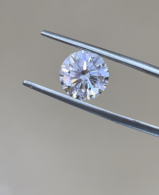 दस एचए गोल आकार प्रयोगशाला में उगाए गए हीरे प्रमाणित हीरे आईजीआई दस दिल तीर