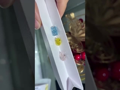 प्रयोगशाला में उगाया गया हीरा ढीला हीरा खेती किया गया हीरा प्रयोगशाला में बनाया गया रंगीन हीरा हल्का गुलाबी